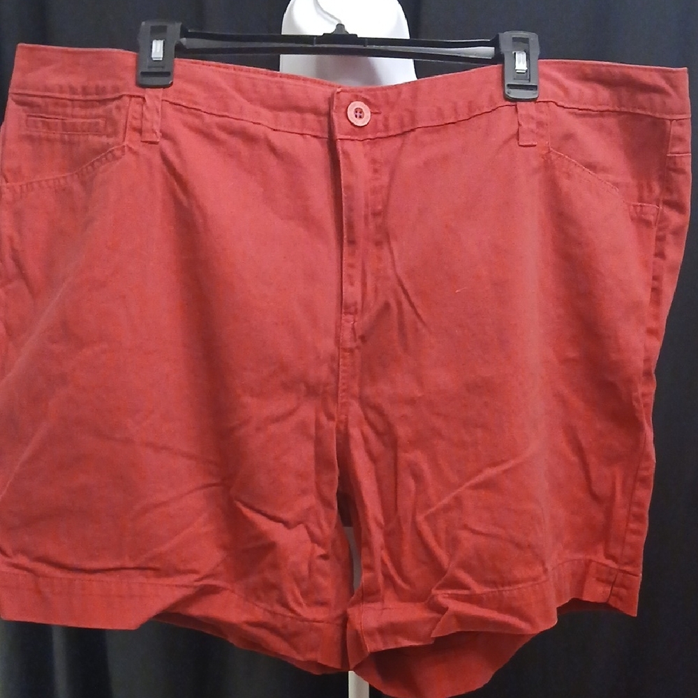 Faded Glory Vibrant Red Women's Shorts